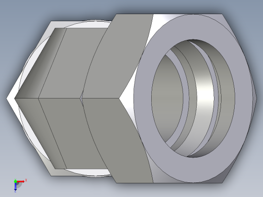 卡套式工业通用硬管接头EO_Adjustable_locknut_45_deg_elbow_VEE42ZLMCF俯视缩略图