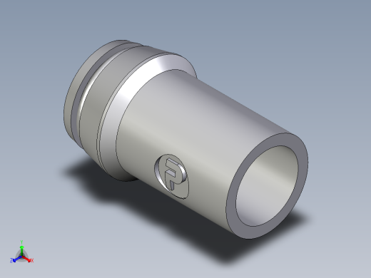 卡套式工业通用硬管接头EO_Weld_nipple__orbital__SKA25X3ORB71