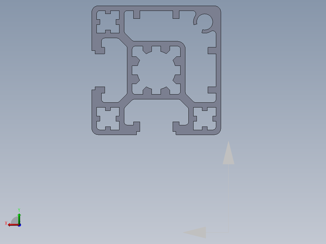 铝型材及其附件铝型材及其附件1.11.40.040040.02A后视图