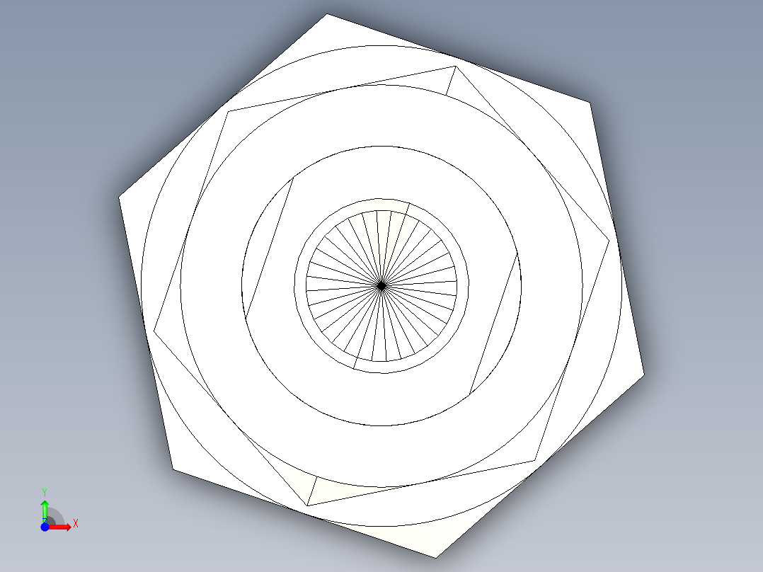 快速聯結器(C)2510-3D多系列多零件图纸模型前视图
