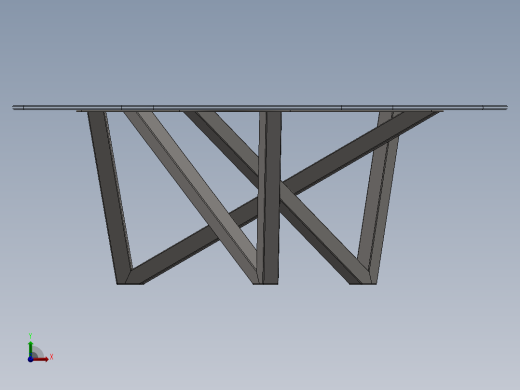 桌子(12)前视缩略图