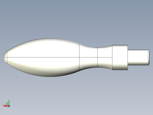 把手(固定)2445-3D多系列多零件图纸模型后视缩略图
