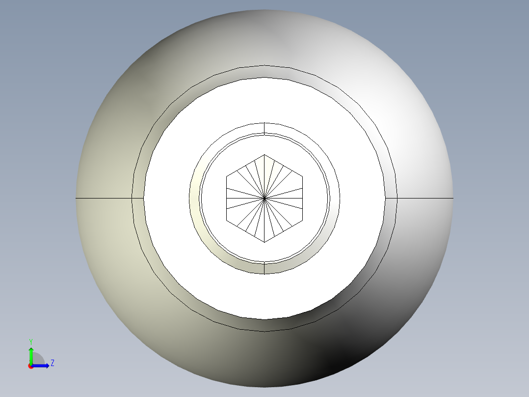 把手(固定)2445-3D多系列多零件图纸模型左视图