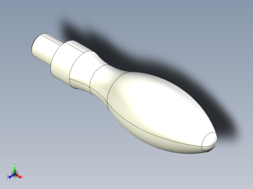 把手(固定)2445-3D多系列多零件图纸模型正等轴测缩略图