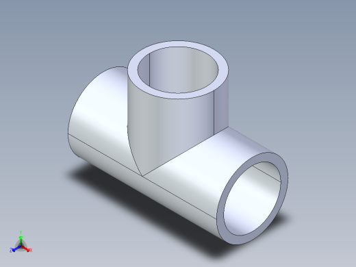 CPVC管件01-Sch80_Tee_SxSxS_9801-012_1.25in