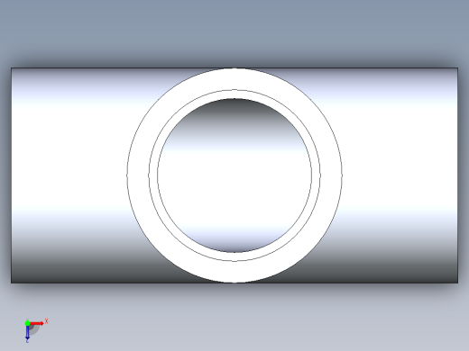 CPVC管件01-Sch80_Tee_SxSxS_9801-012_1.25in俯视缩略图