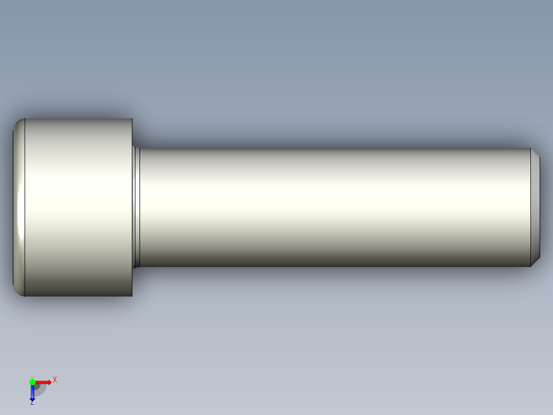 螺钉-DIN_912-M16x55.stp俯视图