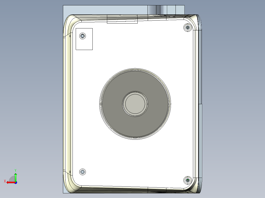 大货车胎压检测显示器后视图