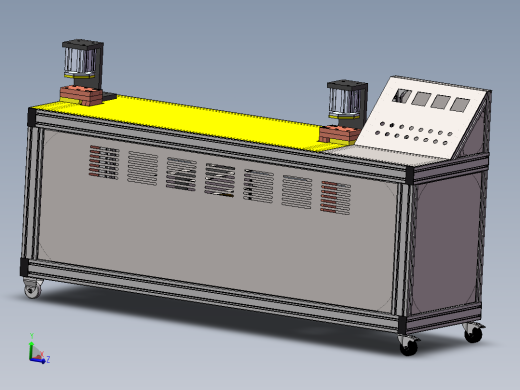 互感器电流测试台（sw21可编辑+工程图）