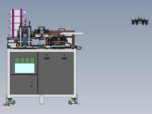 自动化O型圈密封泄露测试机sw20后视缩略图