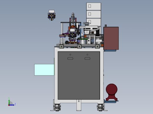 自动化O型圈密封泄露测试机sw20左视缩略图