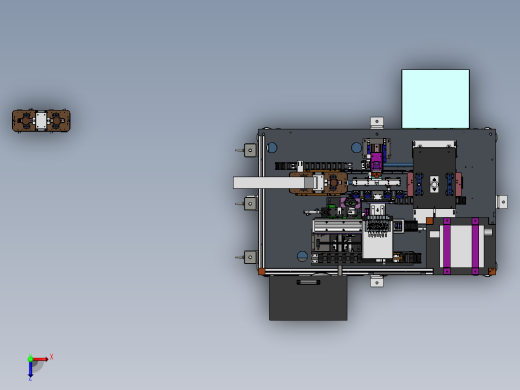 自动化O型圈密封泄露测试机sw20俯视缩略图