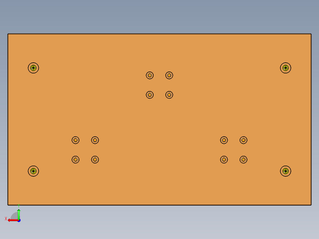 N500-TOP-笔记本CNC工装夹具三维模型CNC9后视图