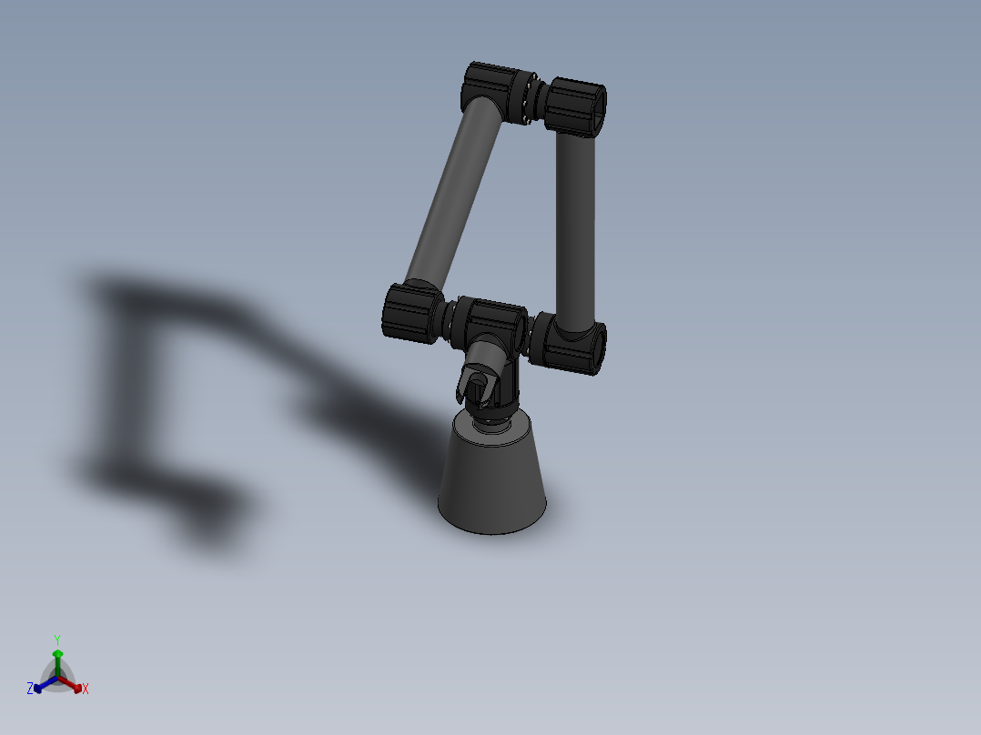 机械臂正等轴测图