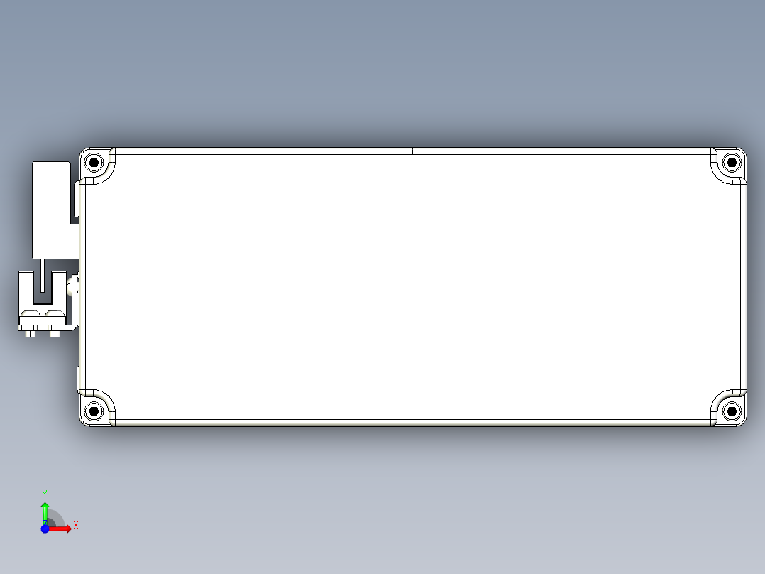 TPA-KNR-86E-1610C-L100A1-ML-P75-N3线性模块铝制底座前视图