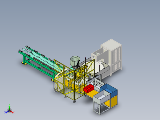 管料自动焊接3D+x_t格式