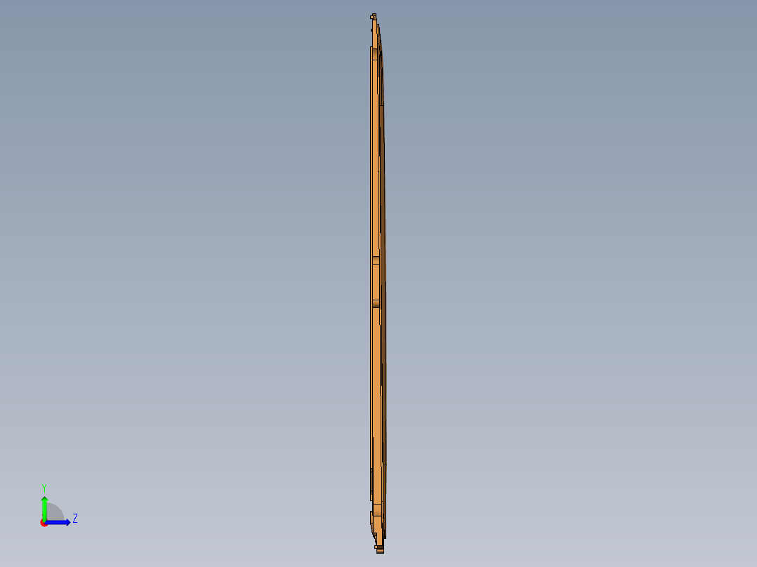 金属外壳铣外观面UG编程程序模型左视图