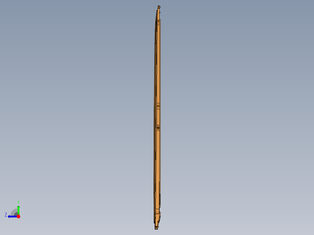 金属外壳铣外观面UG编程程序模型右视图