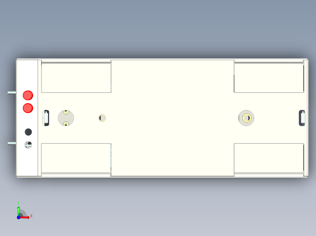 AGV智能小车前视图