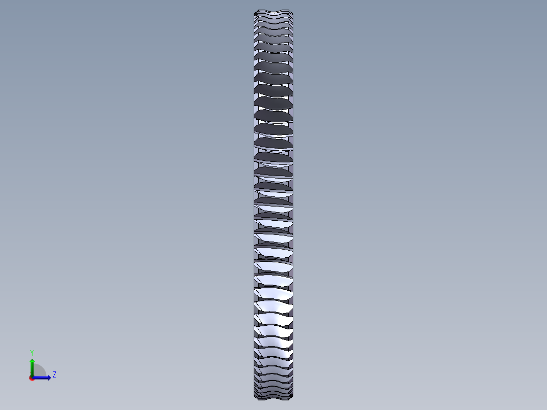 蜗轮80×5左视图