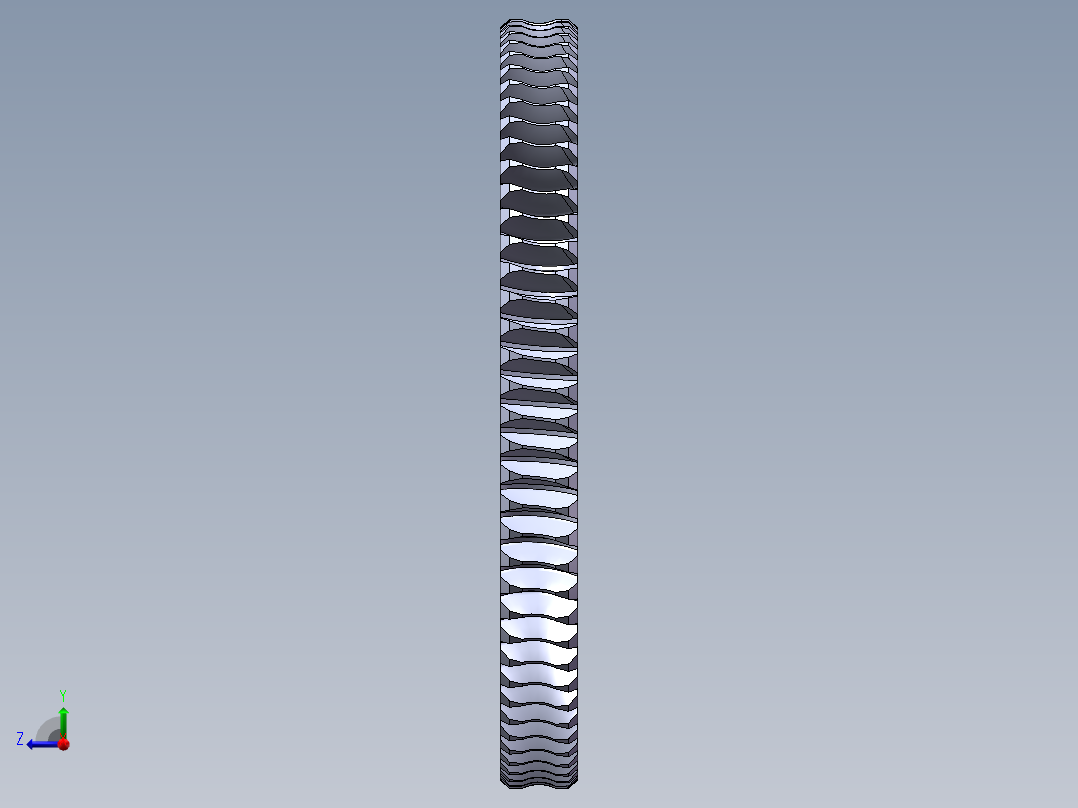 蜗轮80×5右视图