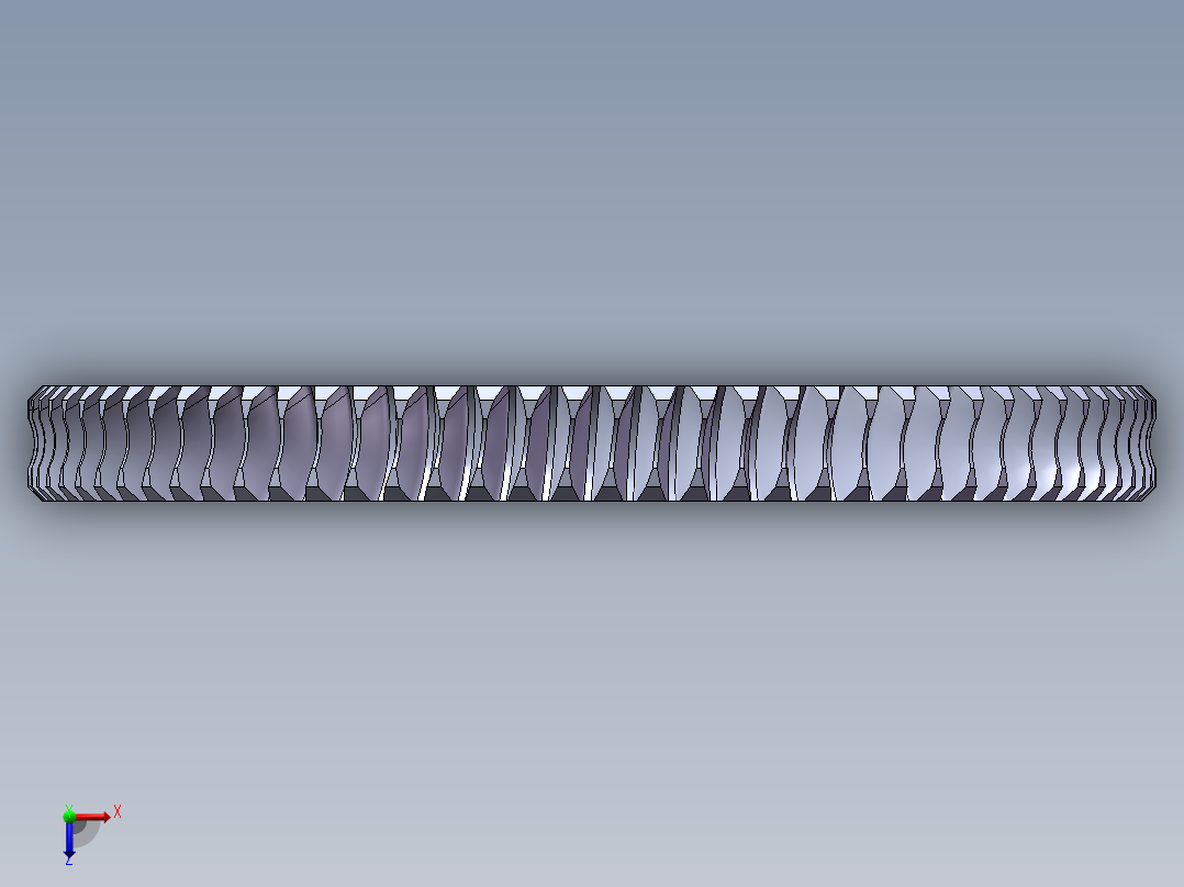 蜗轮80×5俯视图