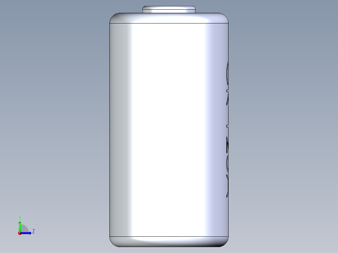 电池仓、电池(59)左视图