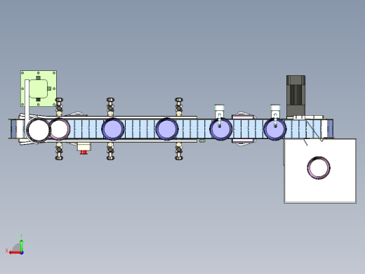 FC-300 食品酱料杯自动灌装输送线后视缩略图