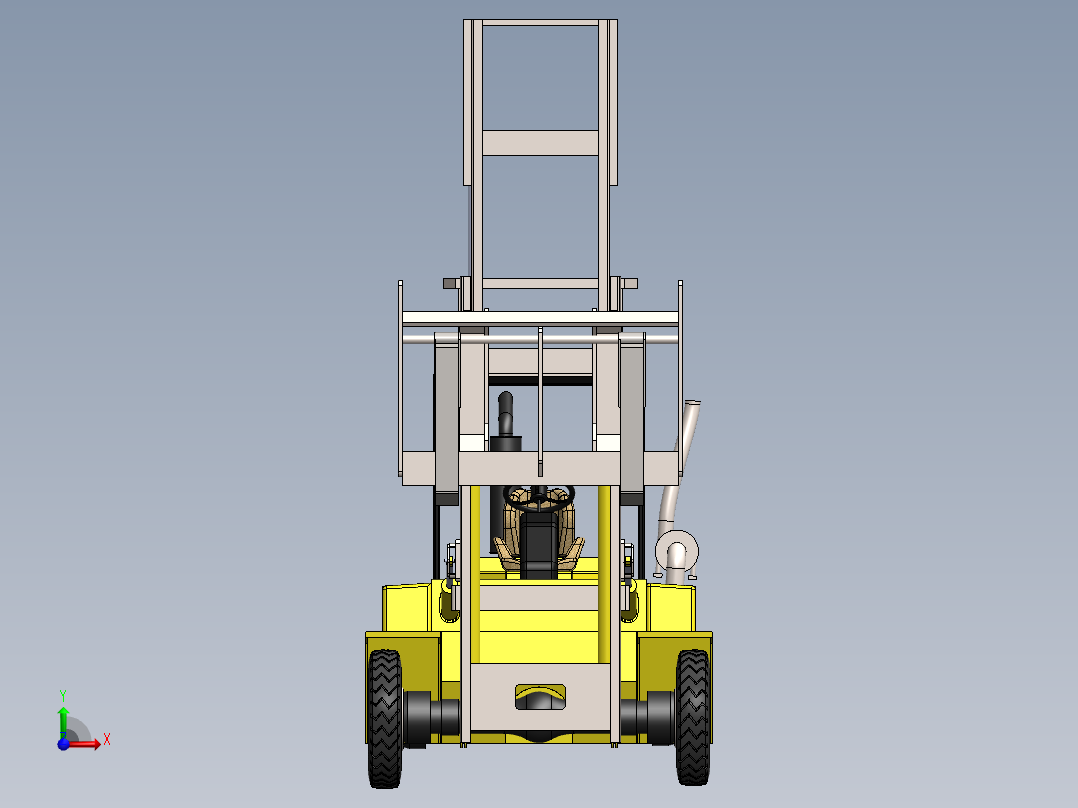 叉车、 叉车 SW(15)前视图
