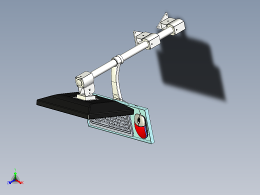 17寸显示器支架