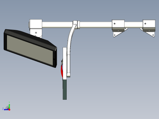 17寸显示器支架右视缩略图
