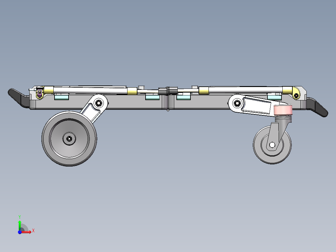 仿“EROVR”手推车——非成品前视图