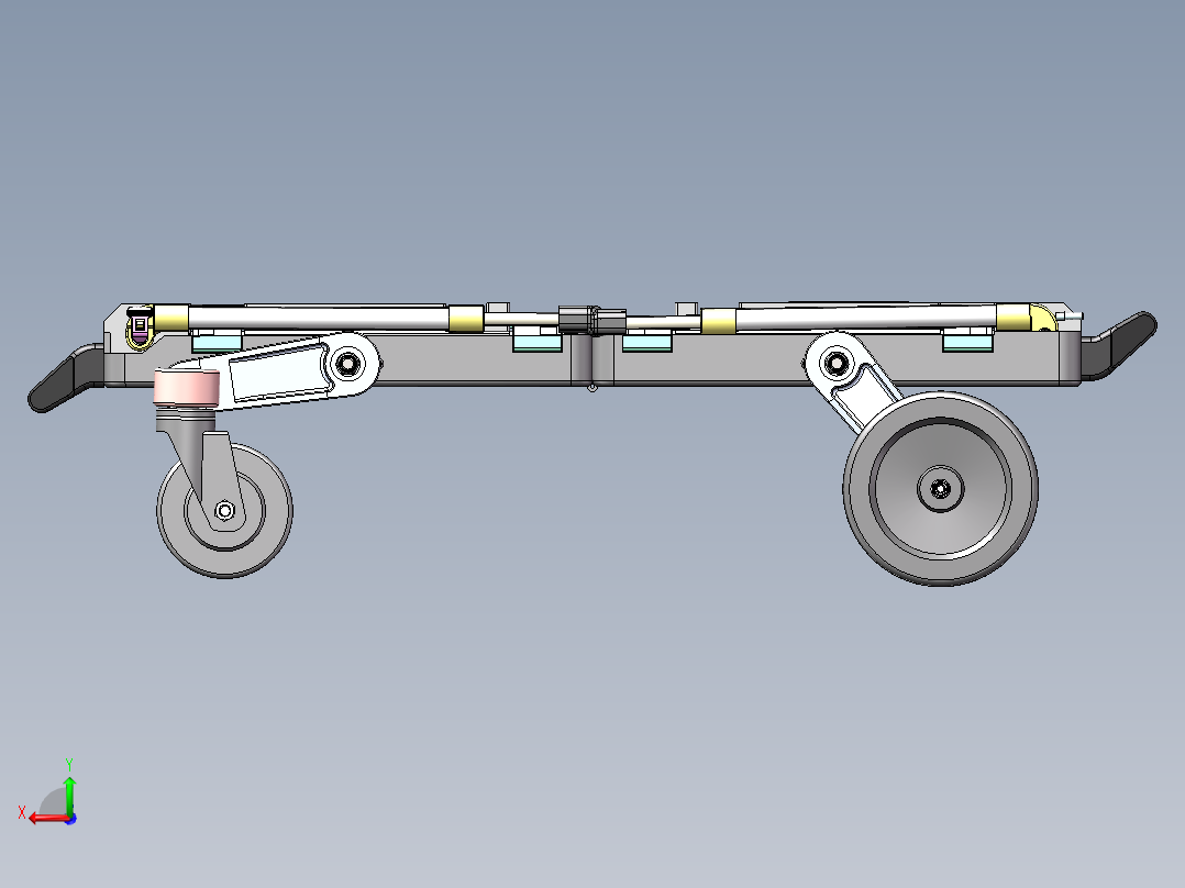 仿“EROVR”手推车——非成品后视图