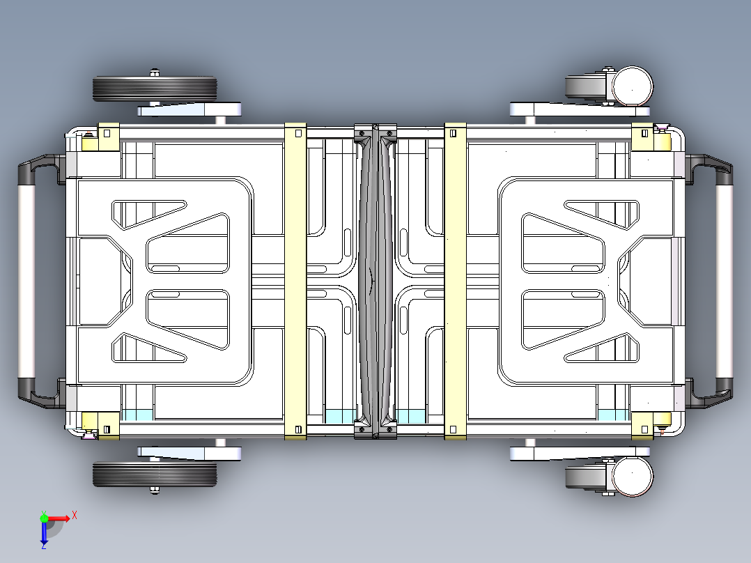 仿“EROVR”手推车——非成品俯视图