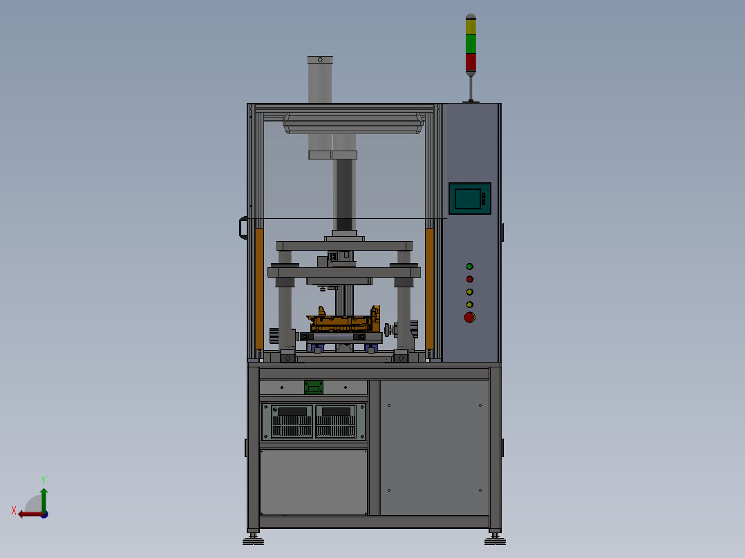 壳体检漏机 sw16后视图