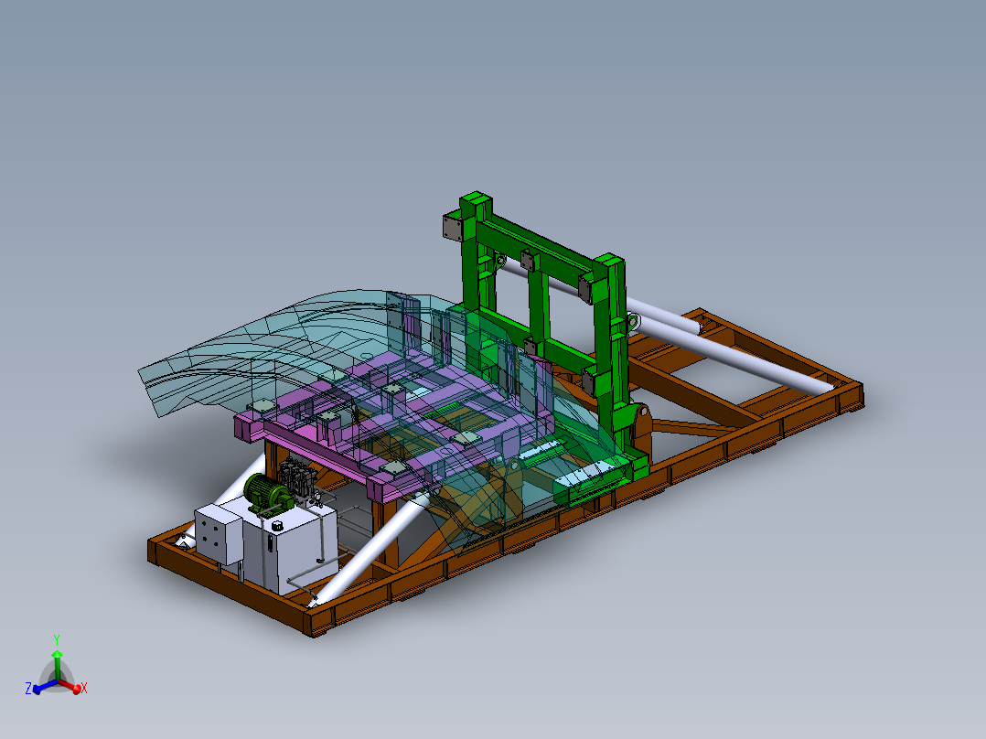 90度翻转机+CAD+说明书