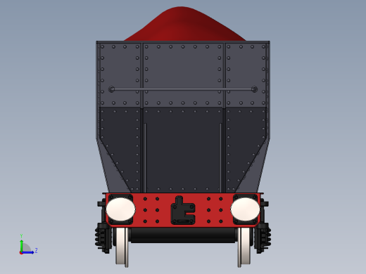 火车机车列车coal-wagon-2832-模型格式为 sw stp左视缩略图