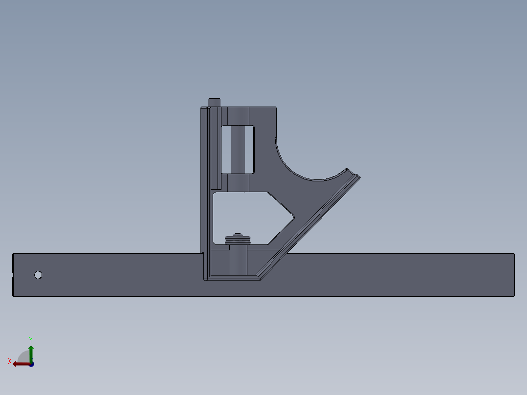 组合角尺后视图