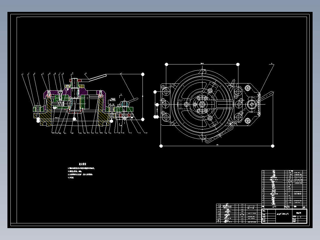 汽缸套法兰耳的盖板式钻床夹具设计3张CAD图