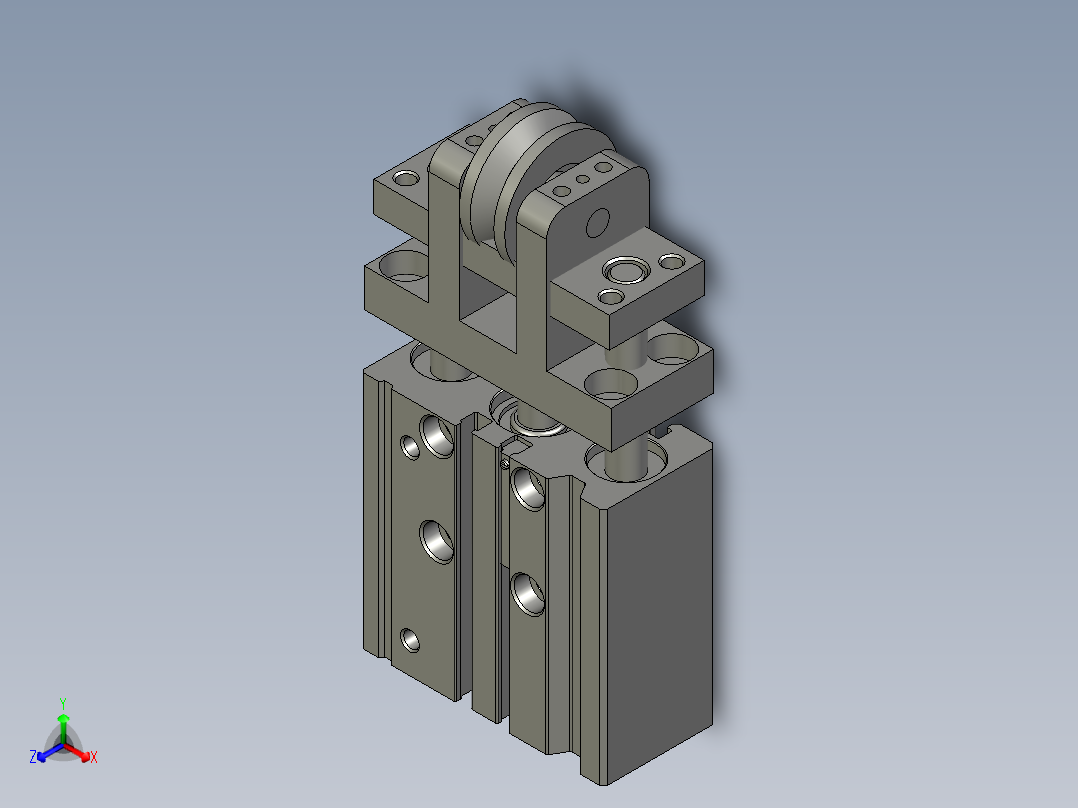 VMRN30-5顶线正等轴测图