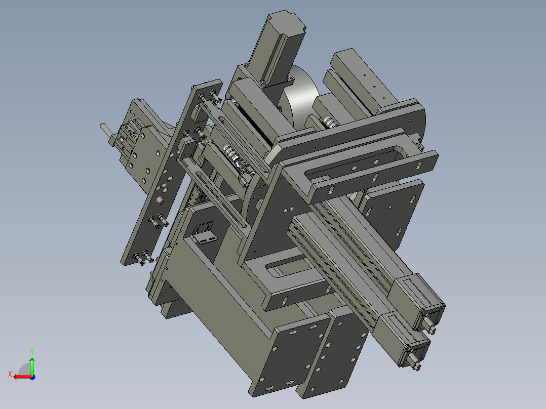 转接片总装0后视图