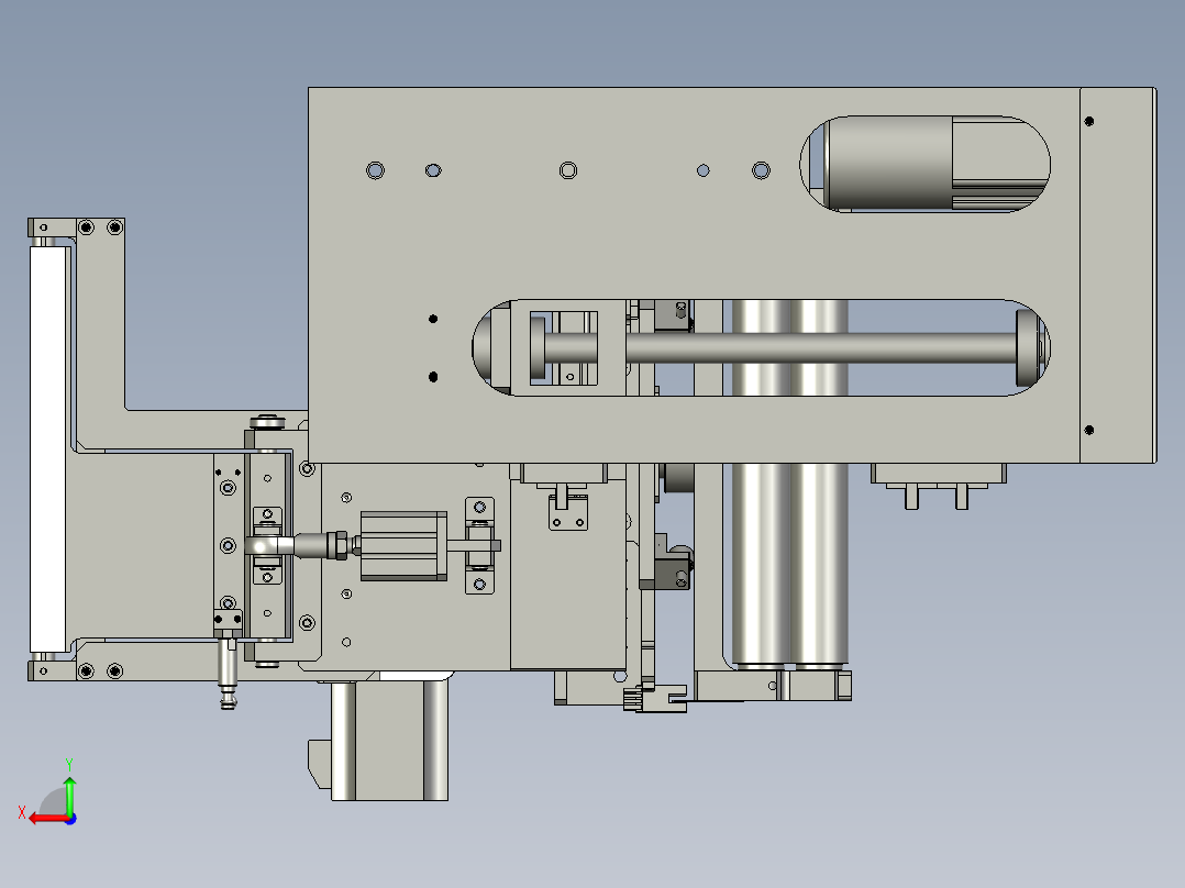 YWP200K4-07B-00右机械手组件后视图
