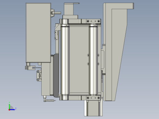 YWP200K4-07B-00右机械手组件左视缩略图