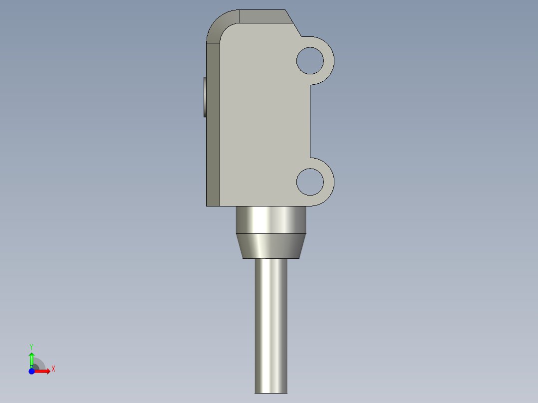 对射传感器E3T-ST12GRX前视图