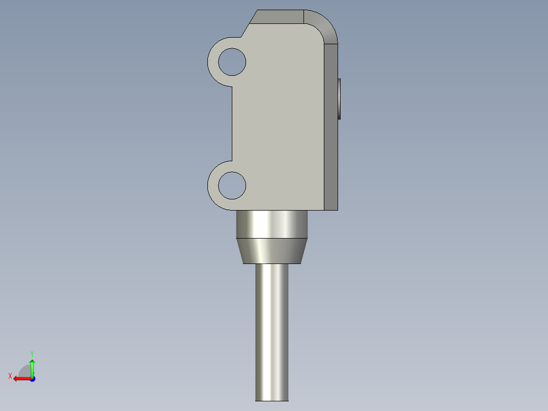对射传感器E3T-ST12GRX后视图