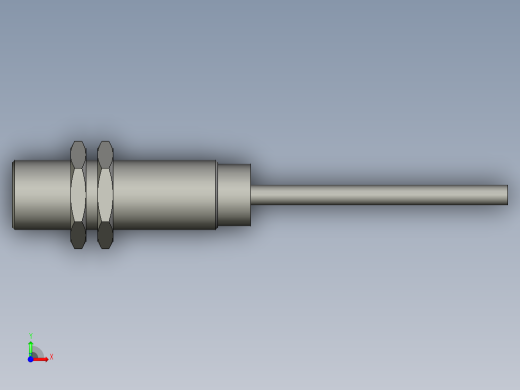 圆柱形金属感应面型电感式传感器ISLR18XCFDPCQ前视缩略图