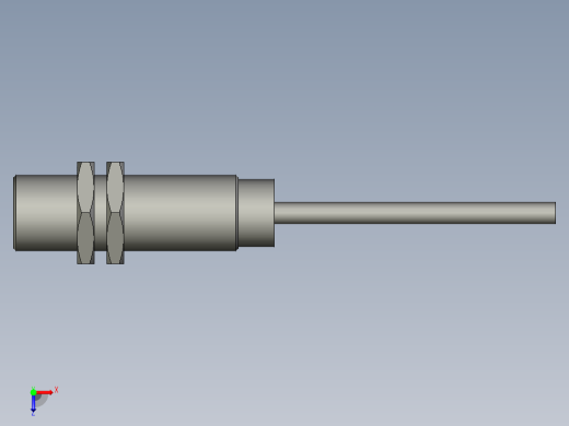 圆柱形金属感应面型电感式传感器ISLR18XCFDPCQ俯视缩略图