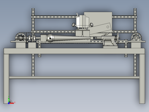 弧形外侧壁的木制品打磨设备前视缩略图