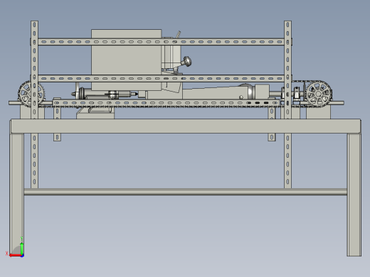 弧形外侧壁的木制品打磨设备后视缩略图