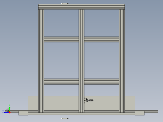 格栅定位平台右视缩略图